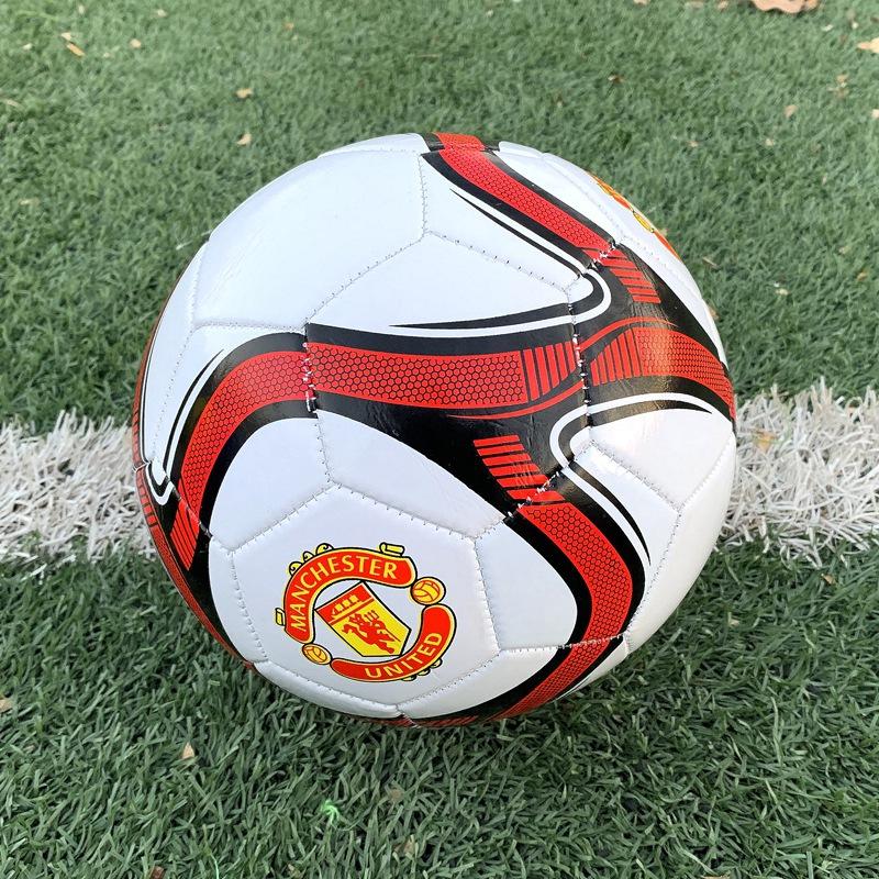 Size 5 Machine-Stitched Soccer Ball Black White Thicken Durable for School Exam Match Training Size 4 3 for Kids Students