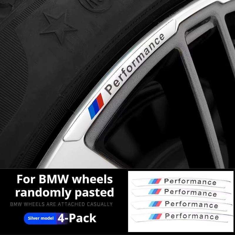 AAAQE1 2026 New 4PCS Car Sticker Brak Caliper Vinyl Decal for BMW M Power X1 X3 X4 X5 X6 E30 E38 E39 E46 E60 E61 E90E70 E83 X5 F45 G60