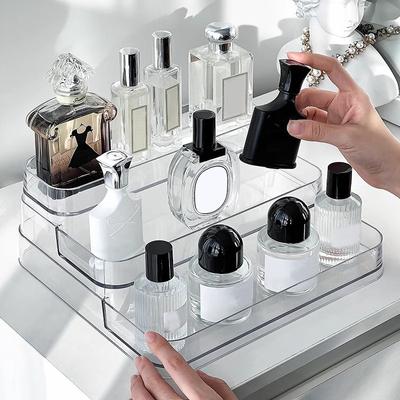 Stolový polička na parfumy Kúpeľňový organizér na make-up Organizér na parfumy a aromaterapiu Úložný stojan na produkty starostlivosti o pleť