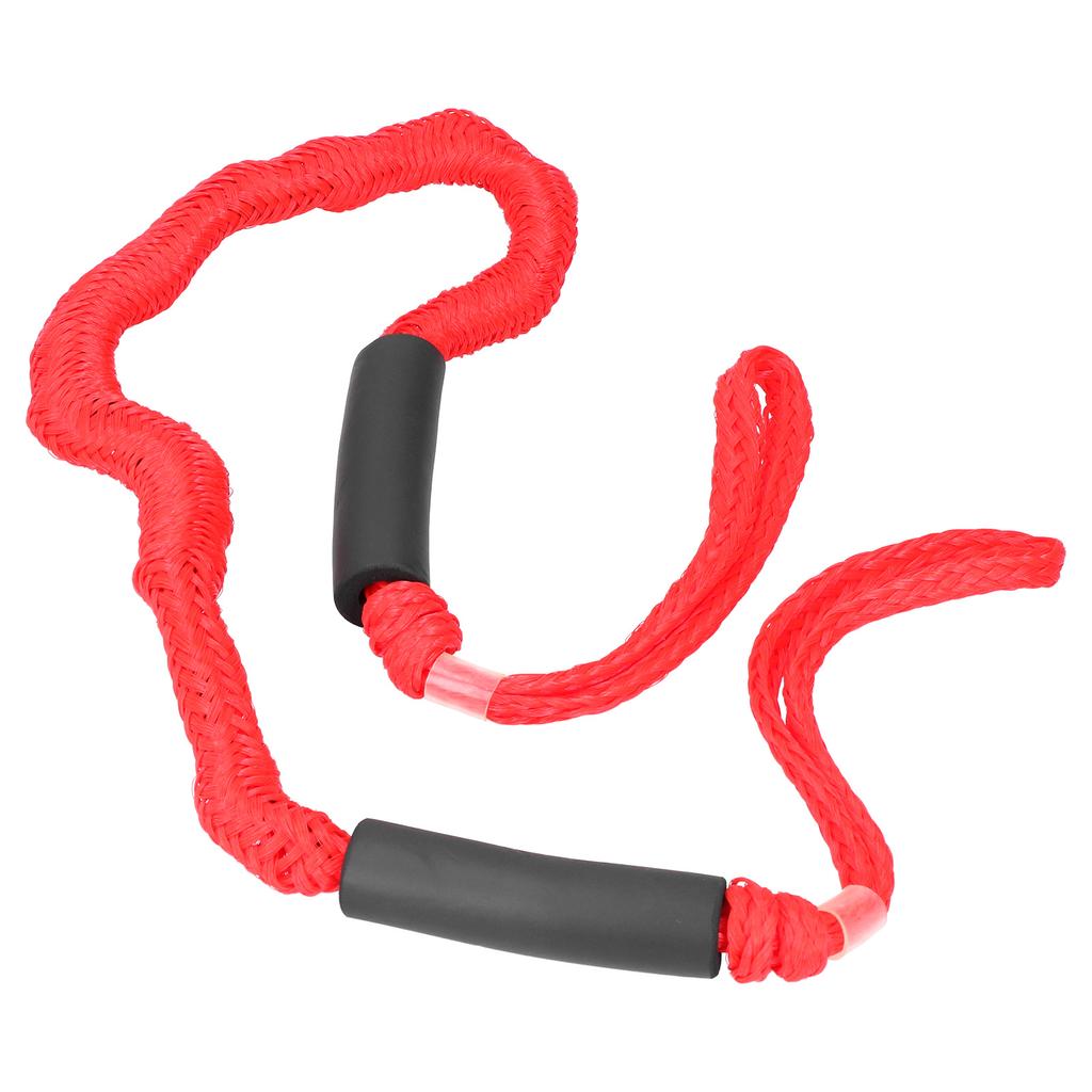 Boat Bungee Dock Lines Elastic Wharf Rope PE Stretchable Mooring Marine Boat Bungee RopeRed