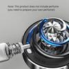 Car Air Freshener Creative Solar Rotation Perfume Diffuser Small Lasting Fragrance Air Purifier Car Interior Accessories