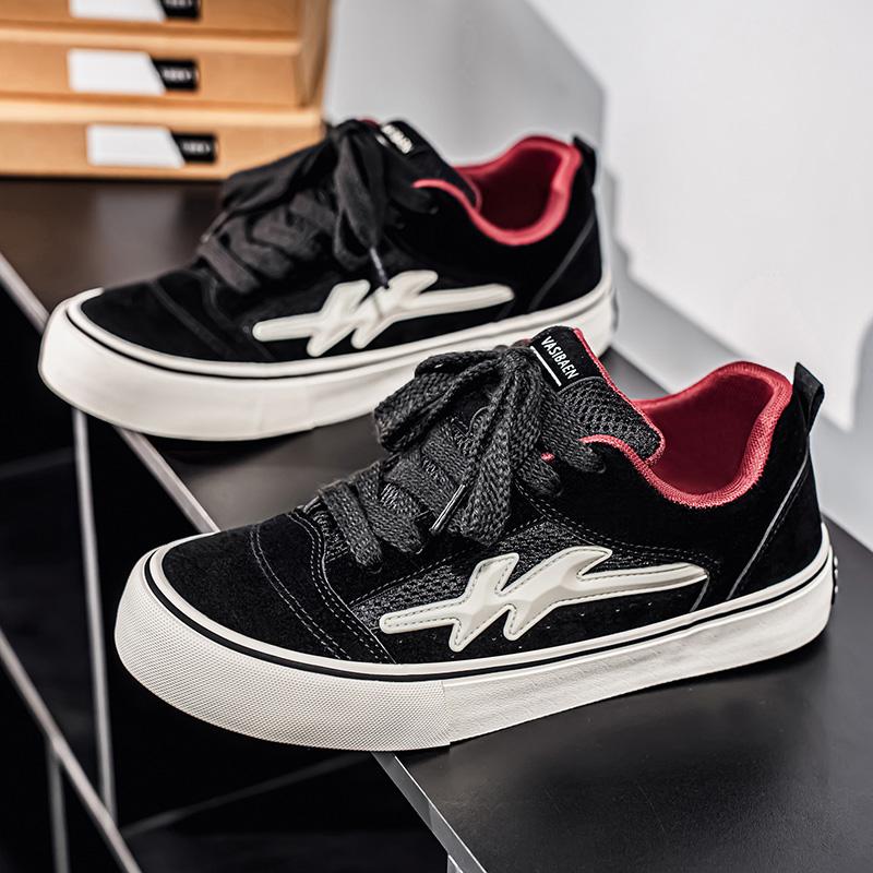 

Мужская парусиновая обувь, модная обувь для скейтбординга для мужчин, удобные нескользящие повседневные кроссовки, дышащая мужская обувь для ходьбы 45