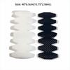 PU Beach Rackets Head Sticker Reduce Impact and Friction Scratch Prevention Rackets Frame Protection Tape Black Transparent
