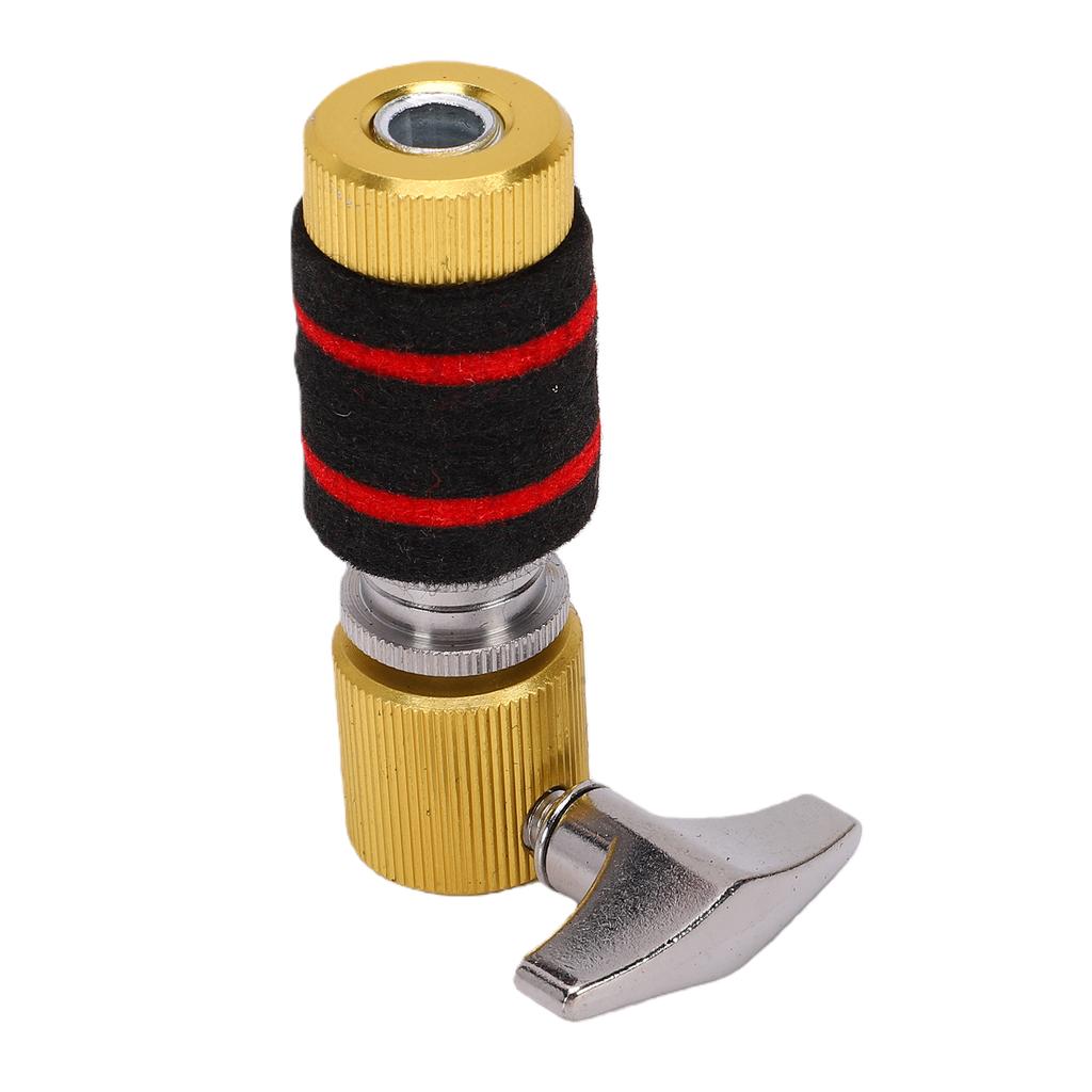 Hi Hat Clutch for 7mm Rod Alloy Jazz Drum Clutch Musical Instrument Accessory Red Black Felt