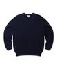 PRODESHIRT Organic Pique Crew Neck Knit (Navy)