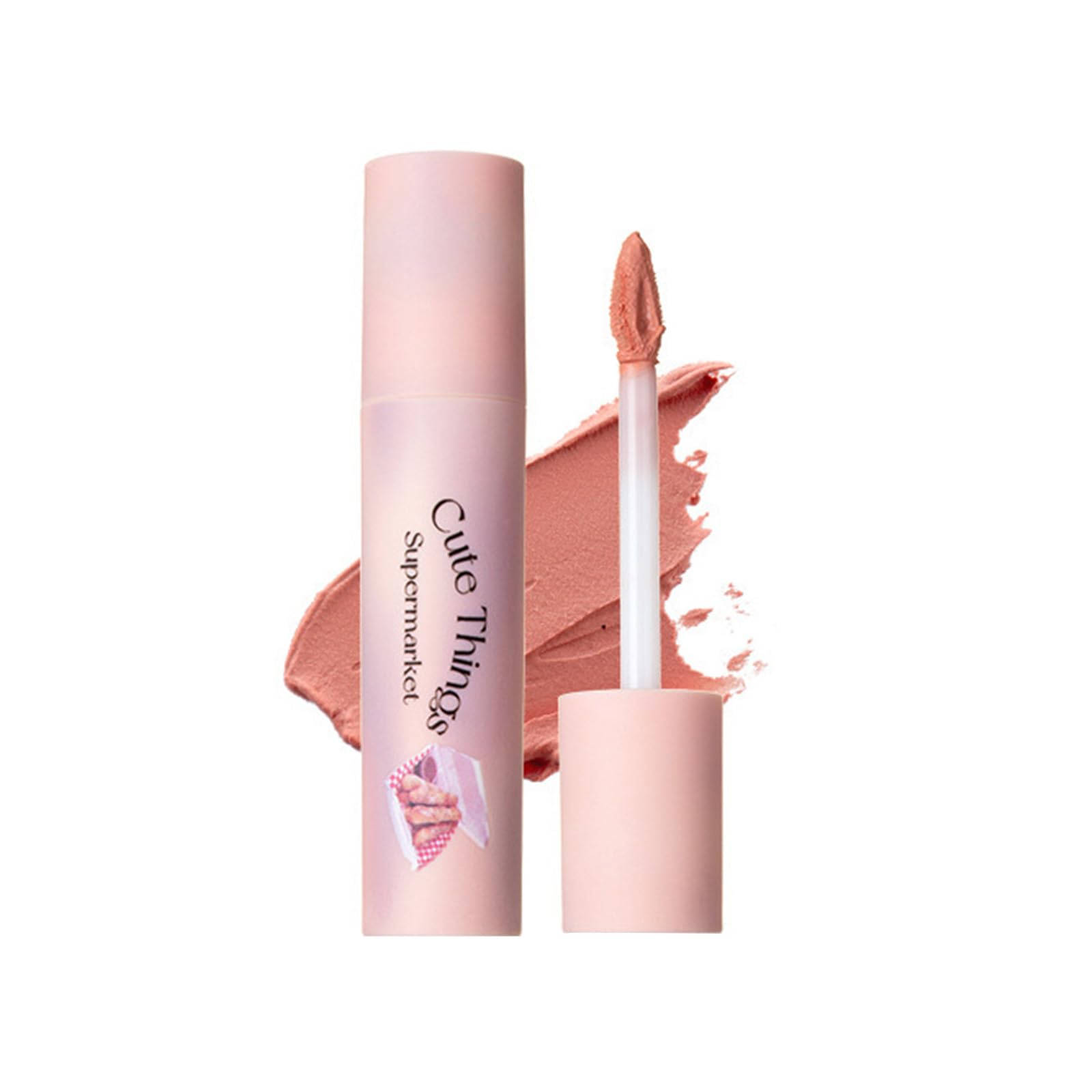 

Flortte Lip Matte Moisturizing Matte Mud Mousse Moisturizing Lip Popular Chinese 4 Tint, Lip, Lipstick, Gloss, Lip, Texture, Gloss, Long-Lasting,