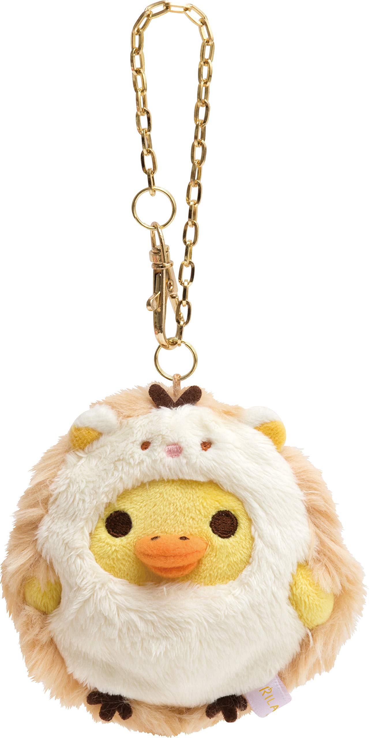 

San-X Rilakkuma Фруктовый Релакс Подвесная Плюшевая Игрушка, Kiiroitori MY47401