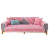 Rose Fleece Winter Sofa Cushion  Plush Thickened Warm Non-Slip Seat Cushion  New Leather Sofa Cover