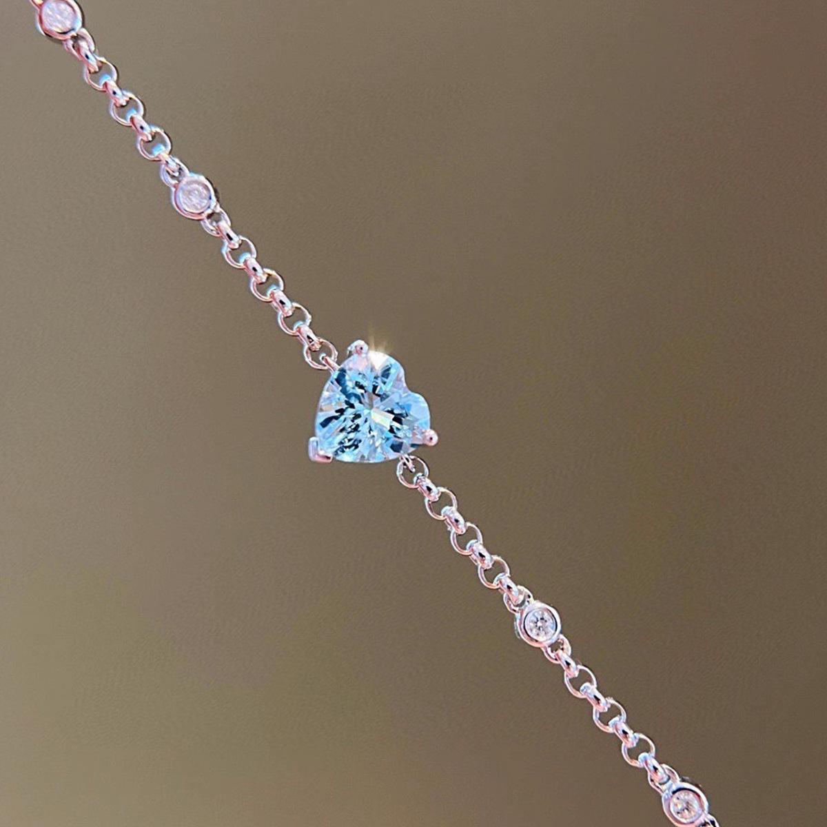 

Red Elk Women s s925 Sterling Silver Heart Bracelet - Light Luxury, Exquisite, Versatile Chinese Style 925 Silver