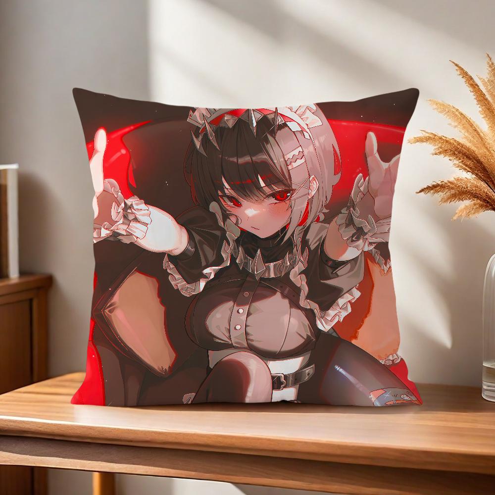 Ellen Joe Comfortable Soft Fanart Pillow Case for ZZZ Sofa Living Room Home Office Uniform Decor Protective Covers