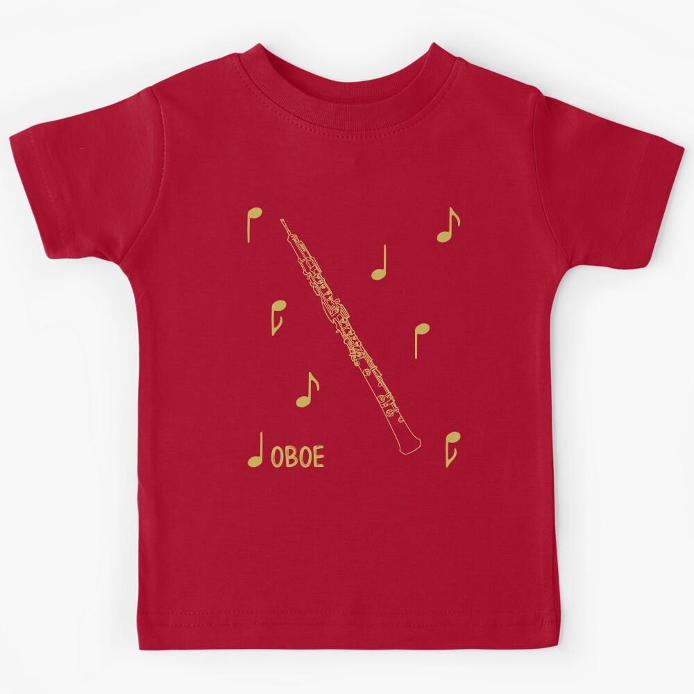 Musical Oboe Kids T-Shirt 170