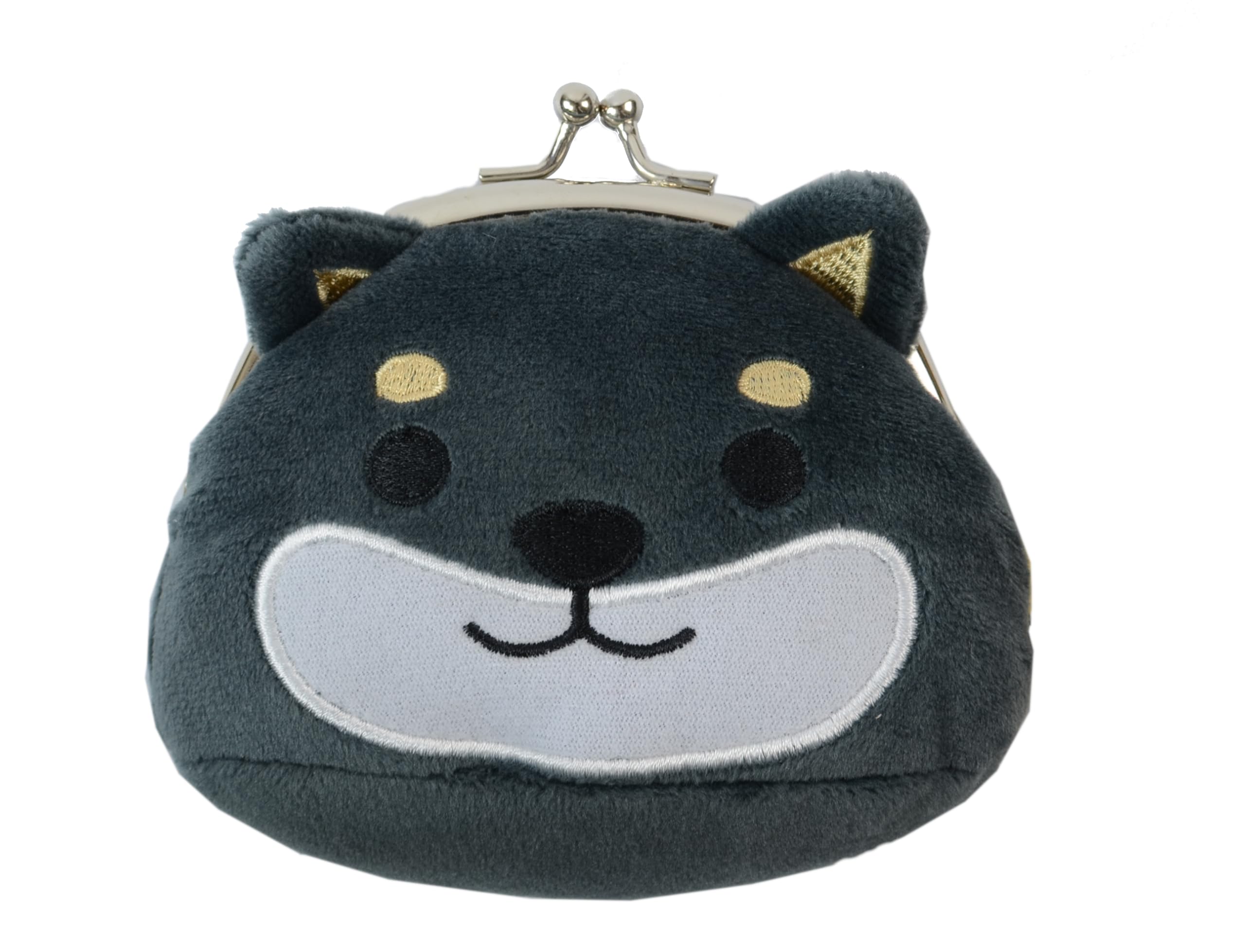 

Friends Hill Chewy Black Willow Clasp Pouch, Black, FW-492-135