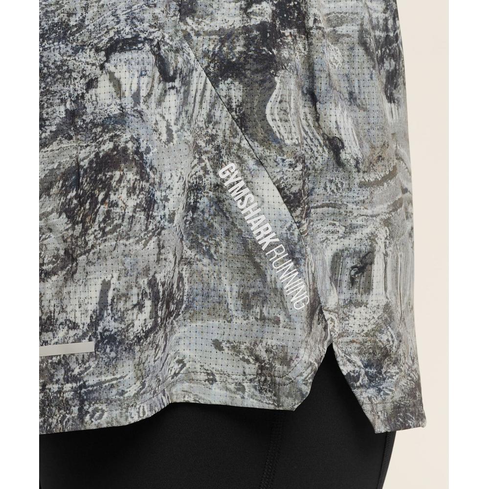 Gymshark Running 4  2in1 Shorts Dark Grey    Black A3b9p Bdsx