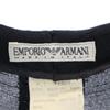 Emporio Armani Made In Italy Wide Straight Pants 38 Black Women Used