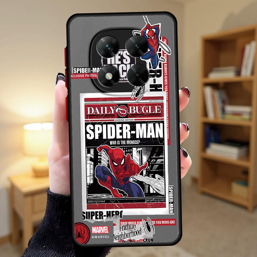 Custodia per Xiaomi Redmi Note 14 12 13C 13 Pro Plus 9S A4 11 10 14C Cover per Telefono Marvel Spider Man