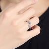 Anello Serpente a Doppia Testa, Anello Trendy Retrò, Gioielli Transfrontalieri Europei e Americani
