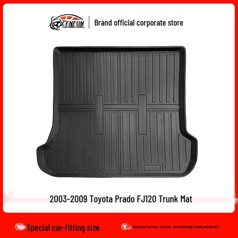 TPE Floor & Trunk Mats for 03-09 Toyota Prado FJ120/Lexus GX470
