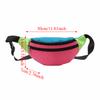 Banana-Shaped Bum Belt Phone Pouch Canvas Material Crossbody Fanny Pack  Outdoor Activities