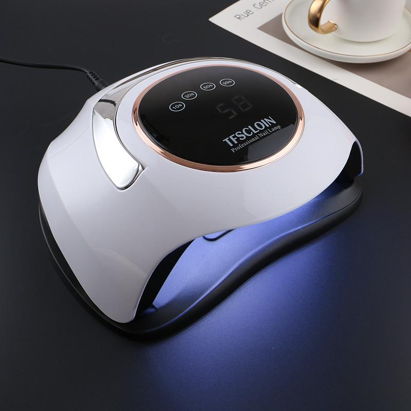 180W 60Leds LED Lamp Nail Dryer 60LEDs UV Ice Lamp For Drying Gel Polish Timer Auto Sensor Manicure Tools
