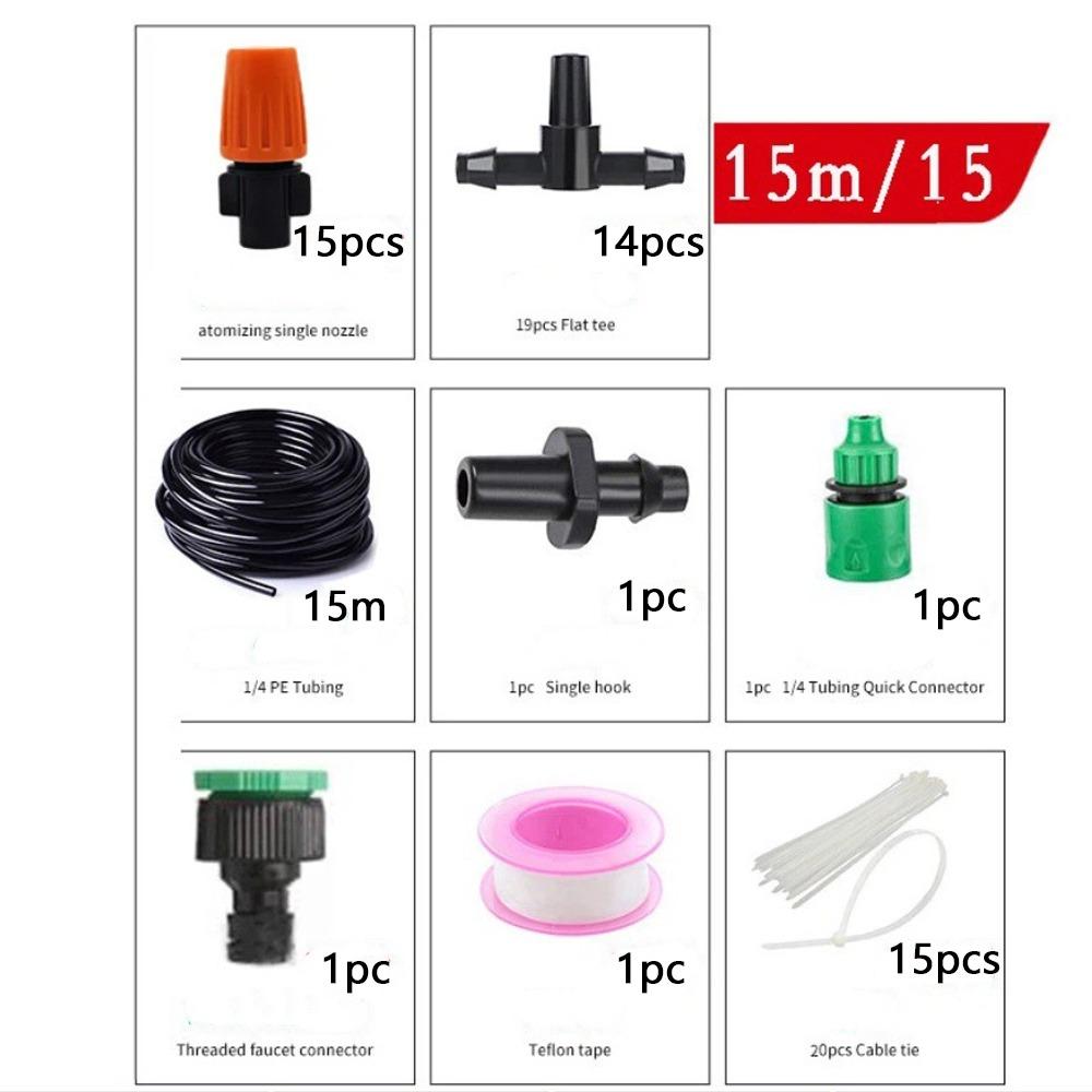 5-30M Drip Irrigation System Fog Nozzles Spray Misting System Micro Irrigation Sprayer  Summer