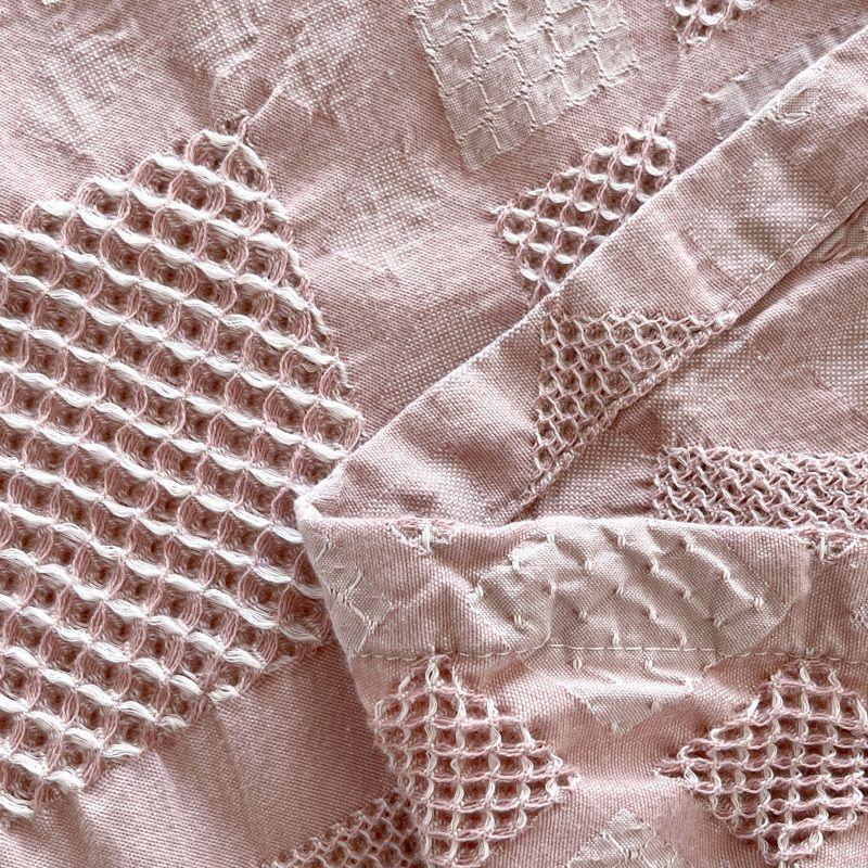 Plaid Cotton Gauze Blankets For Beds Summer Breathable Quilt Blanket Bed Sheet Bedspread Sofa Cover Throw Blankets Dusty Pink