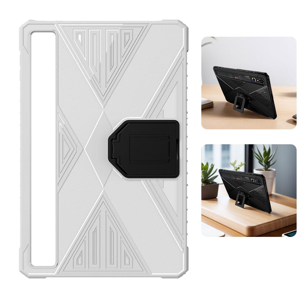 TPU Tablet Protective Case with Stand Shockproof Back Pro Protective Cover Red Soft Anti-Scratc X9X0