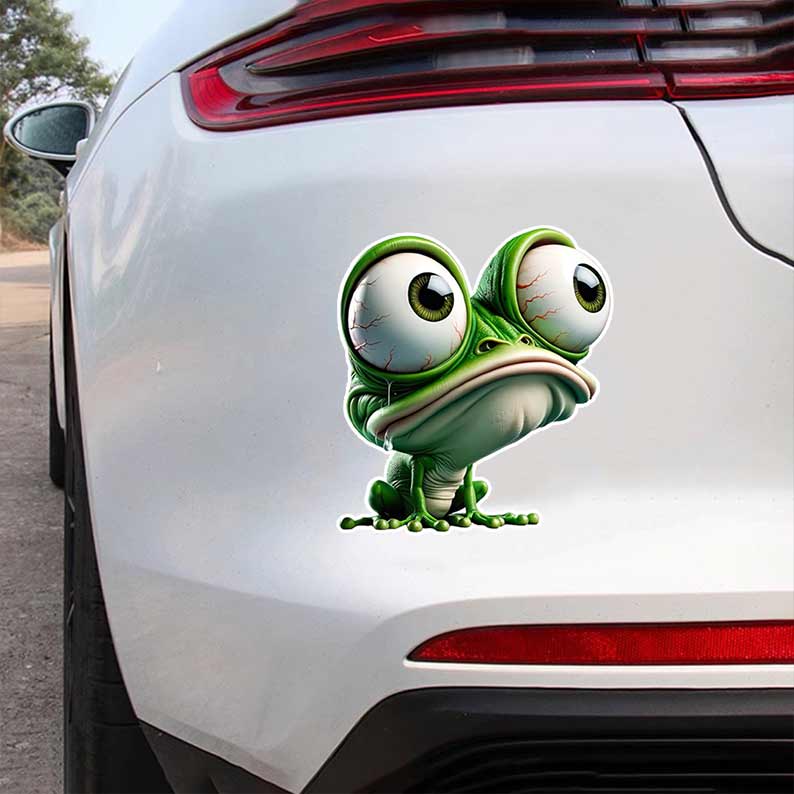 Car Stickers Funny Cartoons African Animal Waterproof Vinyl Decals Auto Body Window Decor Motorcycle Helmet Stickers #SH822