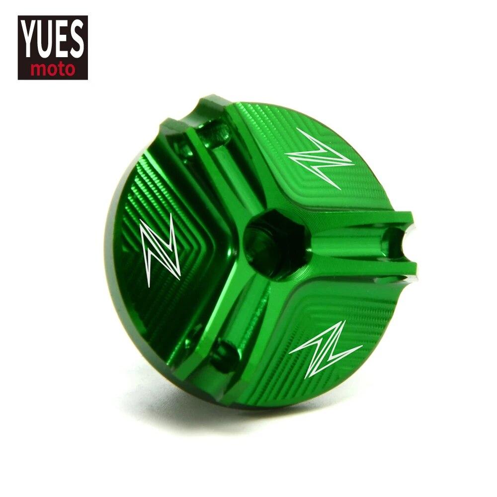 Moto Accessories M20*2.5 Aluminum Oil Filter Cup Engine Plug Cover For Kawasaki Z800 Z650 Z900 Z400 Z1000 Z1000R Z1000SX Z900RS