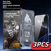 3 Stück gehärtetes Glas Displayschutz für iPhone17/16/15Pro Stoßfestes Gorilla Glass Handy Schutzfolie