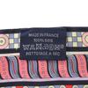 Used AUTHENTIC HERMES Twilly Harnais en Rosace Scarf Navy/Multicolore silk