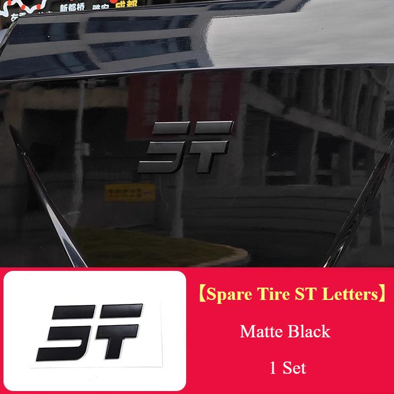 For Jetour T2 Tailgate Letter Badge JETOUR Logo Decal ABS Material With Installation Locator Car Exterior Trim Sticker
