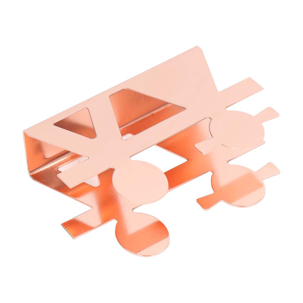 Vertical Napkin Holder Humanoid Pattern Iron Art Napkin Holder Multifunction Metal Napkin Holder Desktop