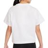 Nike Sportswear Logo Embroidered Short Sleeve T-Shirt Kids Tops White DH5750100