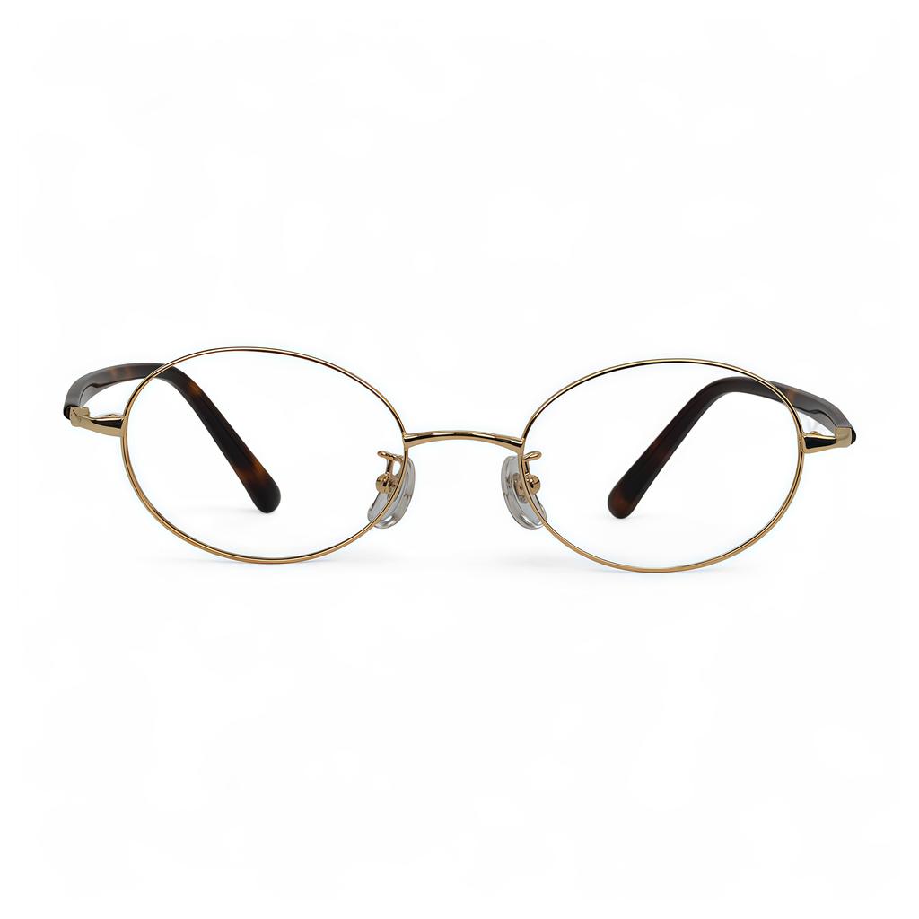 Adije Devia (Gold Leopard) La1043 Gold Eyeglass Frames