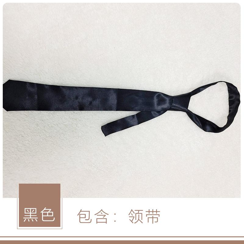

Сексуальный черный шелковистый атлас профессиональная одежда OL стиль для взрослых дразнящие сексуальные аксессуары женский галстук P Average size