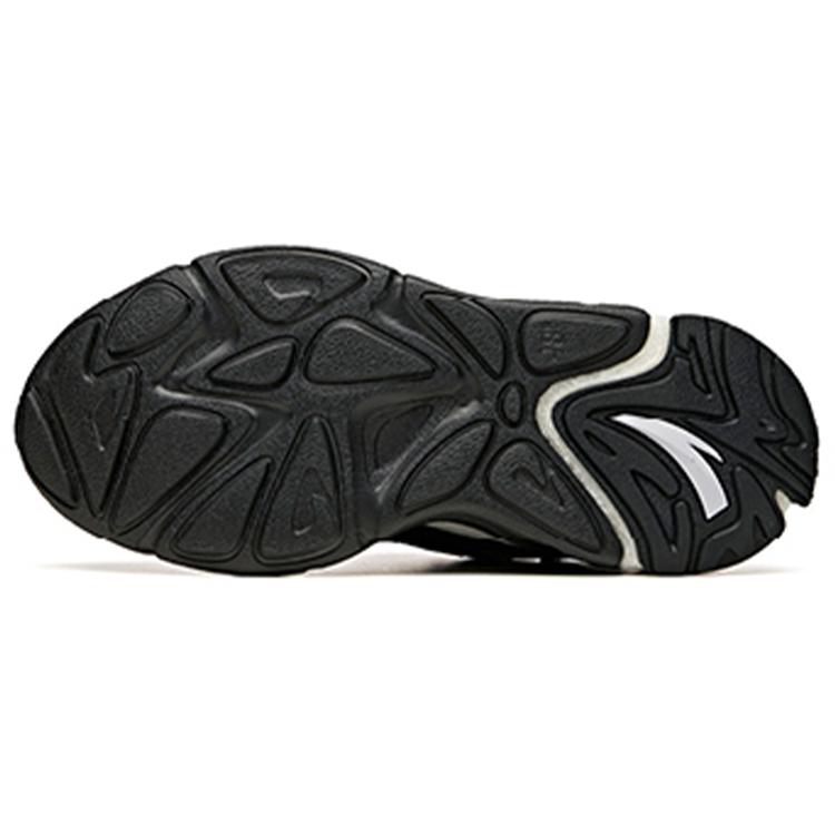 Anta Life Collection Breathable, Slip Resistant, Lightweight Low top Sports Casual Shoes Women's Black White 922048850-3