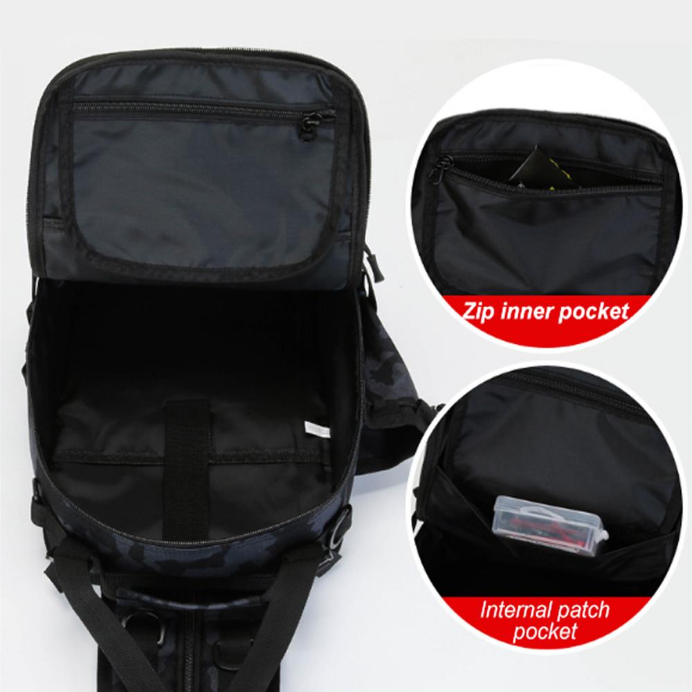 Fishing Backpack Camping Bag Outdoor Travel Bags For Men Tactical Molle Hiking Trekking Fishing Lure Boxes Storage Sports Bag