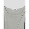 8SECONDS Diagonal Button-Up Pullover Khaki
