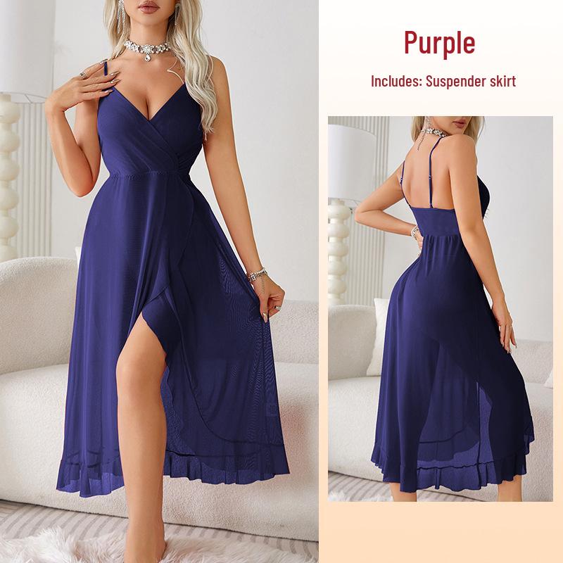 Fiyun Sexy V-neck Backless Dress: European & American Nightclub Style, Sleeveless with Spaghetti Straps