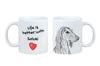 Saluki, Galgo Persa, Cão Árabe, Galgo da Gazela I - caneca com um cão, caneca com uma foto, presente personalizado da marca