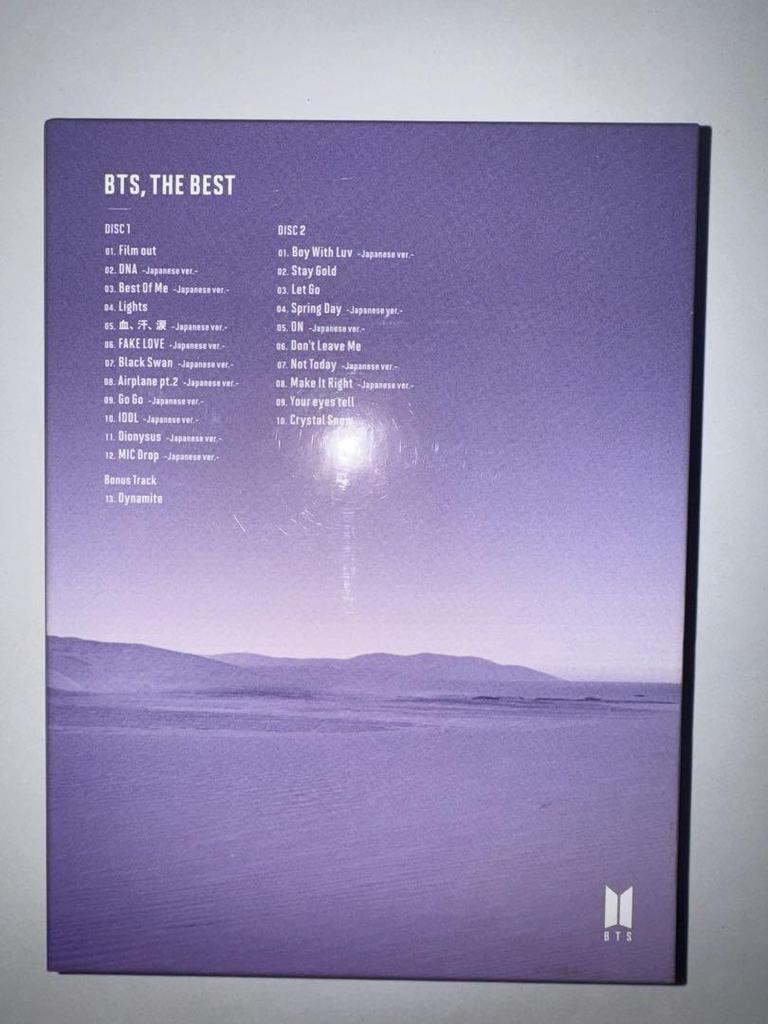[USED] BTS, THE BEST CD with photobook