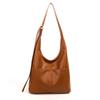 Minimalist Solid Colortote Bag For Women With Zipper Closure For Daily Use