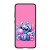 Phone Case for Samsung Galaxy S25 S24 S23 iPhone 16 15 Xiaomi Redmi Note 14 13 12 16E X 11 Pro Max OPPO Moto Huawei Blue Lilo Comics Stitch Pink Cover