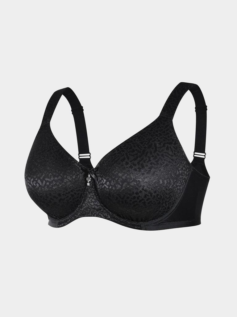 Plus Size Push-Up Underwire Bra - Breast Enhancing, Anti-Sagging, Slimming Effect, Mm Thin Style