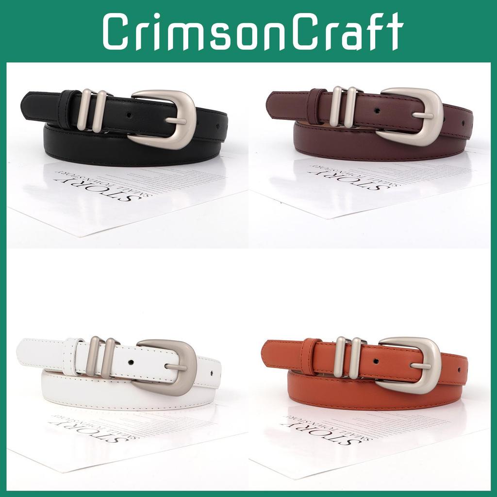 Leather Pu Womens Belt With Pin Buckle For Business Casual And Denim Styles