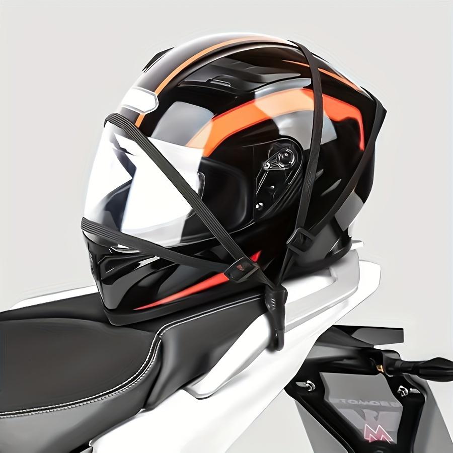 4-in-1 Adjustable High-Elasticity Strap with Hook Durable and Easy To Use for Motorcycle Helmets Electric Bikes
