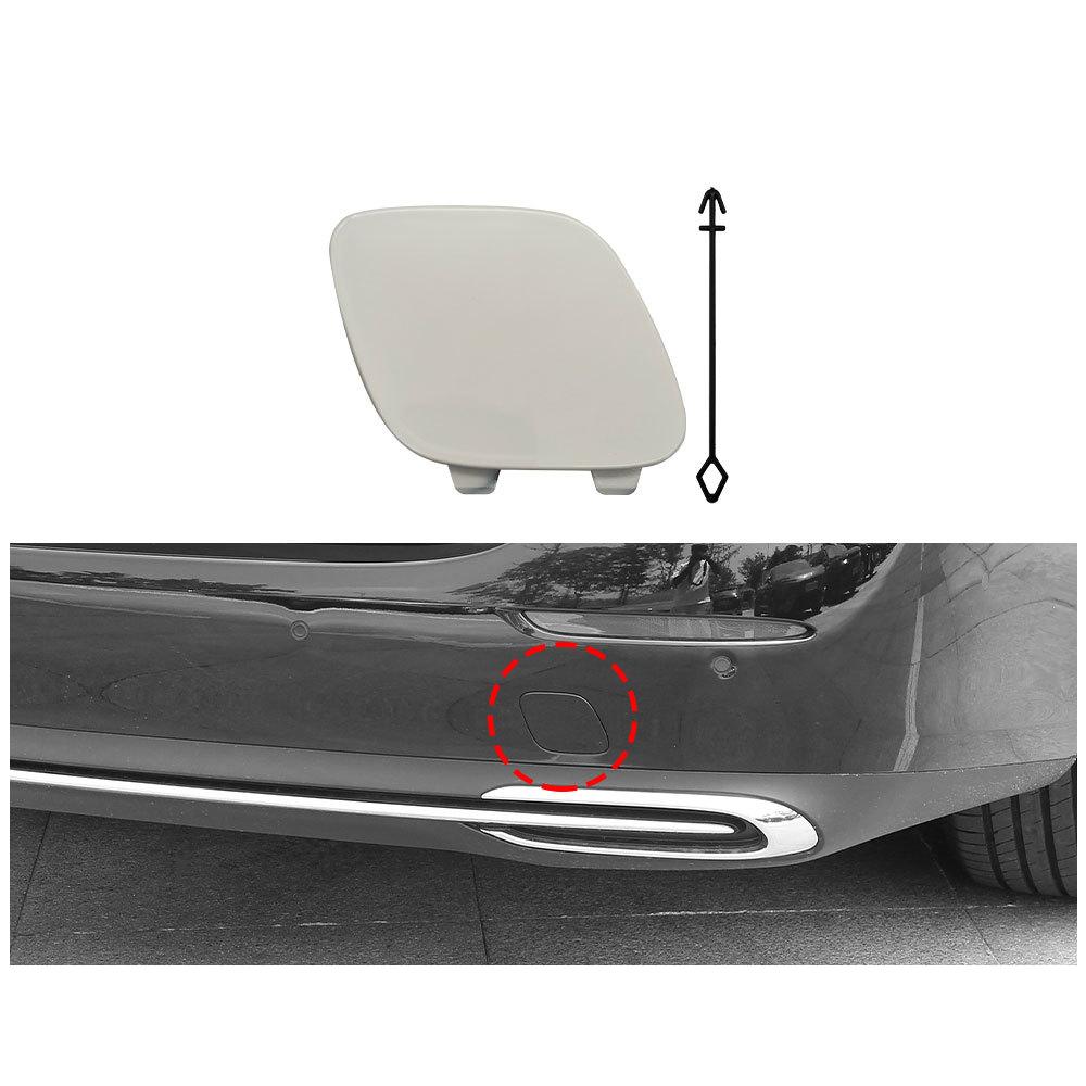 For Mercedes Benz E-Class Rear Bumper Trailer Cover W214 Rear Bumper Towing Hook Hole Cover 2148854500 2024-2026