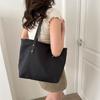 Spacious Tote Bag For Women Trendy Street Style 2023 Summer Fashion Simple Shoulder Bag
