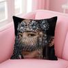 Popular Fashionable Chinese Singer JJolin Tsai Cushion Cover Pillow Case Soft Friendly Fabric  Concealed Zipper