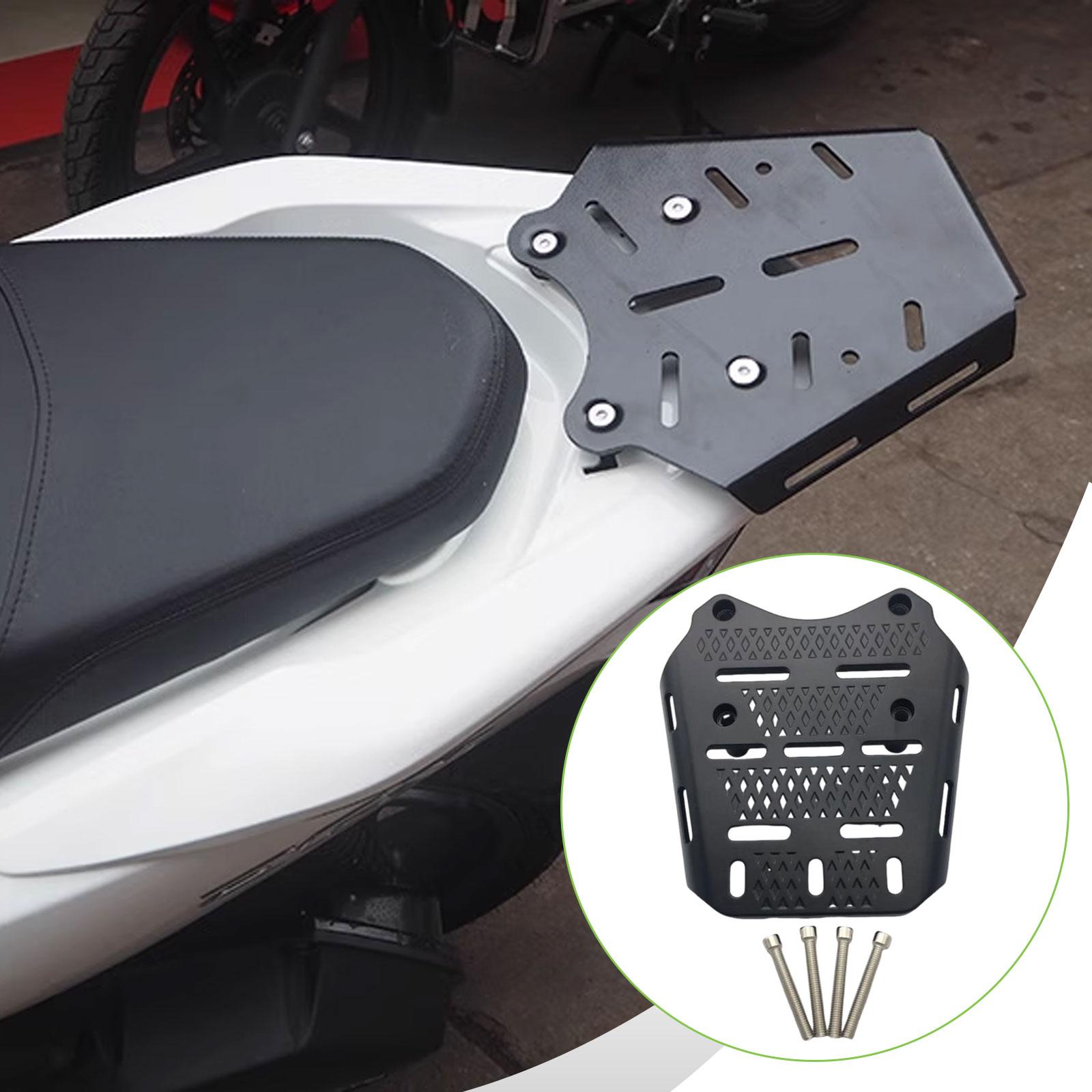 

Modified Motorcycle Trunk Mounting Rack Premium Aluminum Alloy Luggage Carrier for Honda PCX чорний